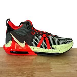 Nike LeBron VII - Black, Red, Neon Green